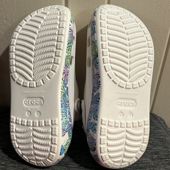 Crocs Swiftwater Mossy Oak Camo Flip flops slides size 7 - Picture 7 of 7